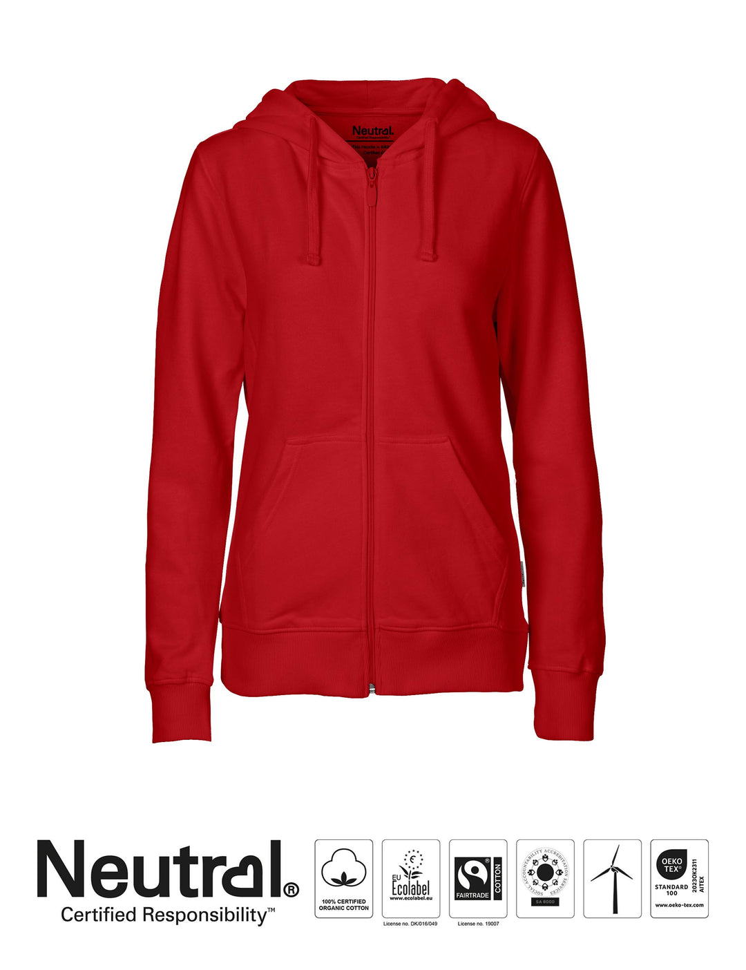 Ladies Hoodie w. Zip