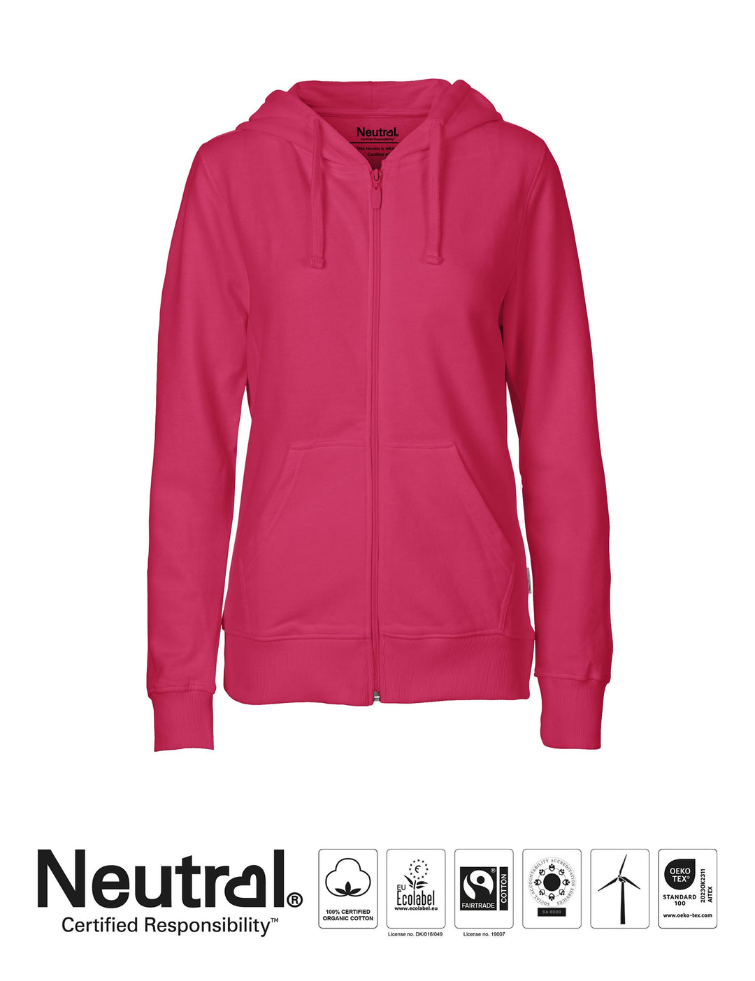 Ladies Hoodie w. Zip