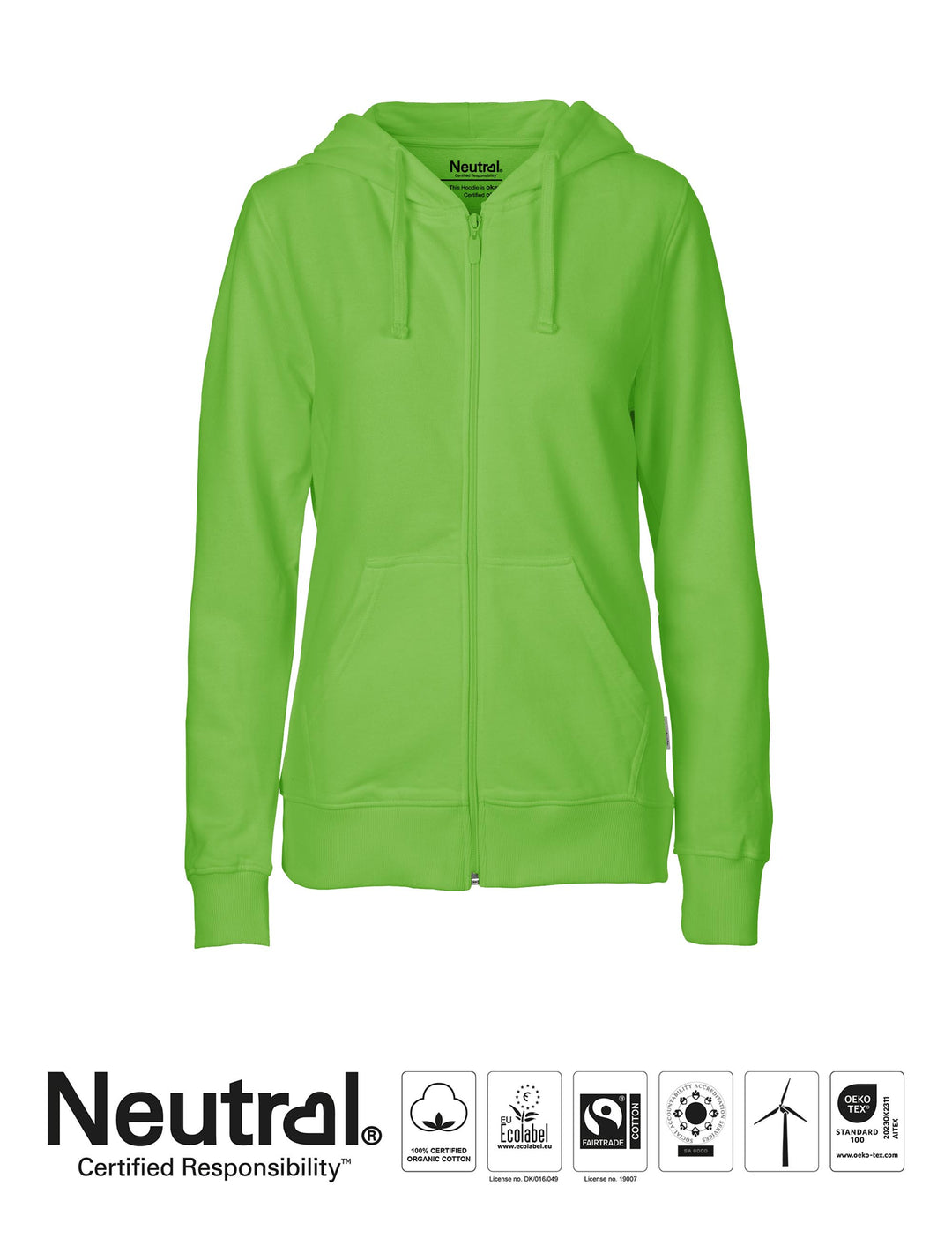 Ladies Hoodie w. Zip