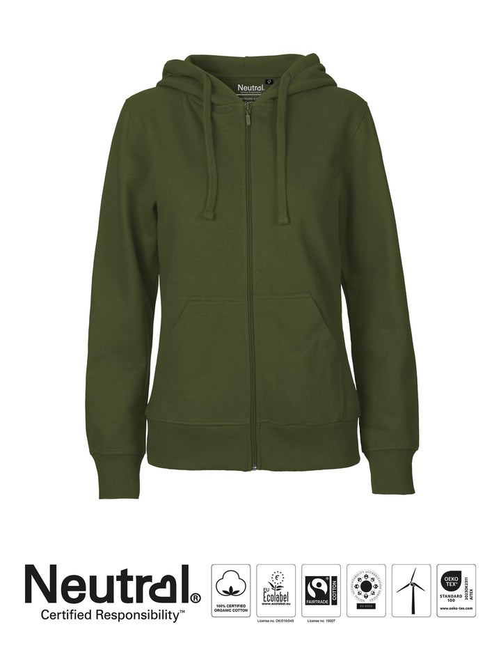 Ladies Hoodie w. Zip
