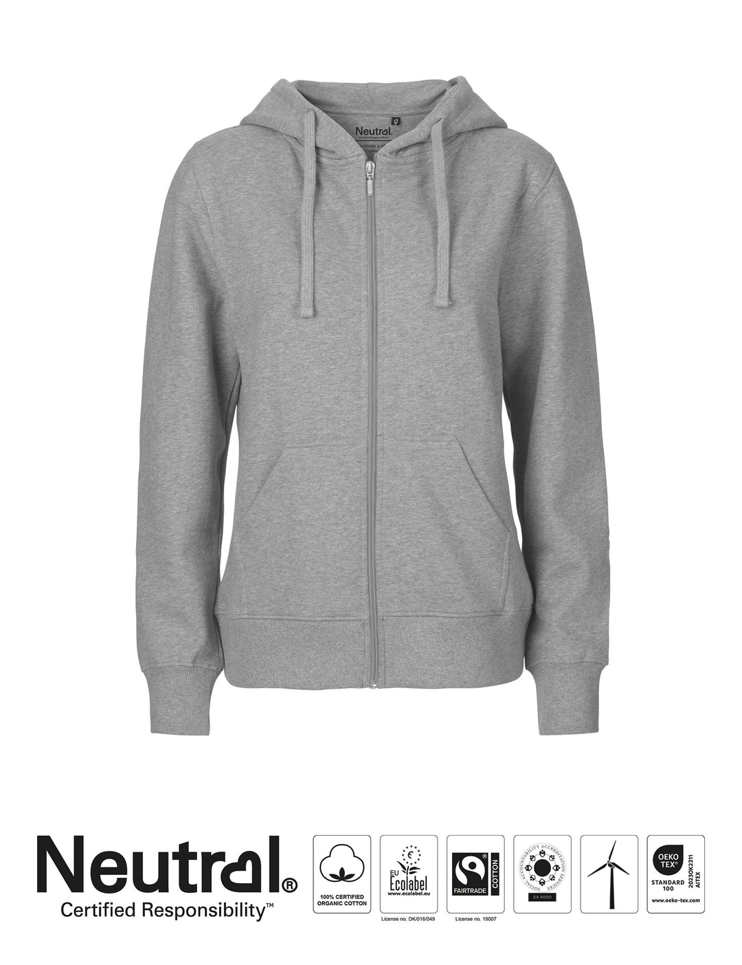 Ladies Hoodie w. Zip