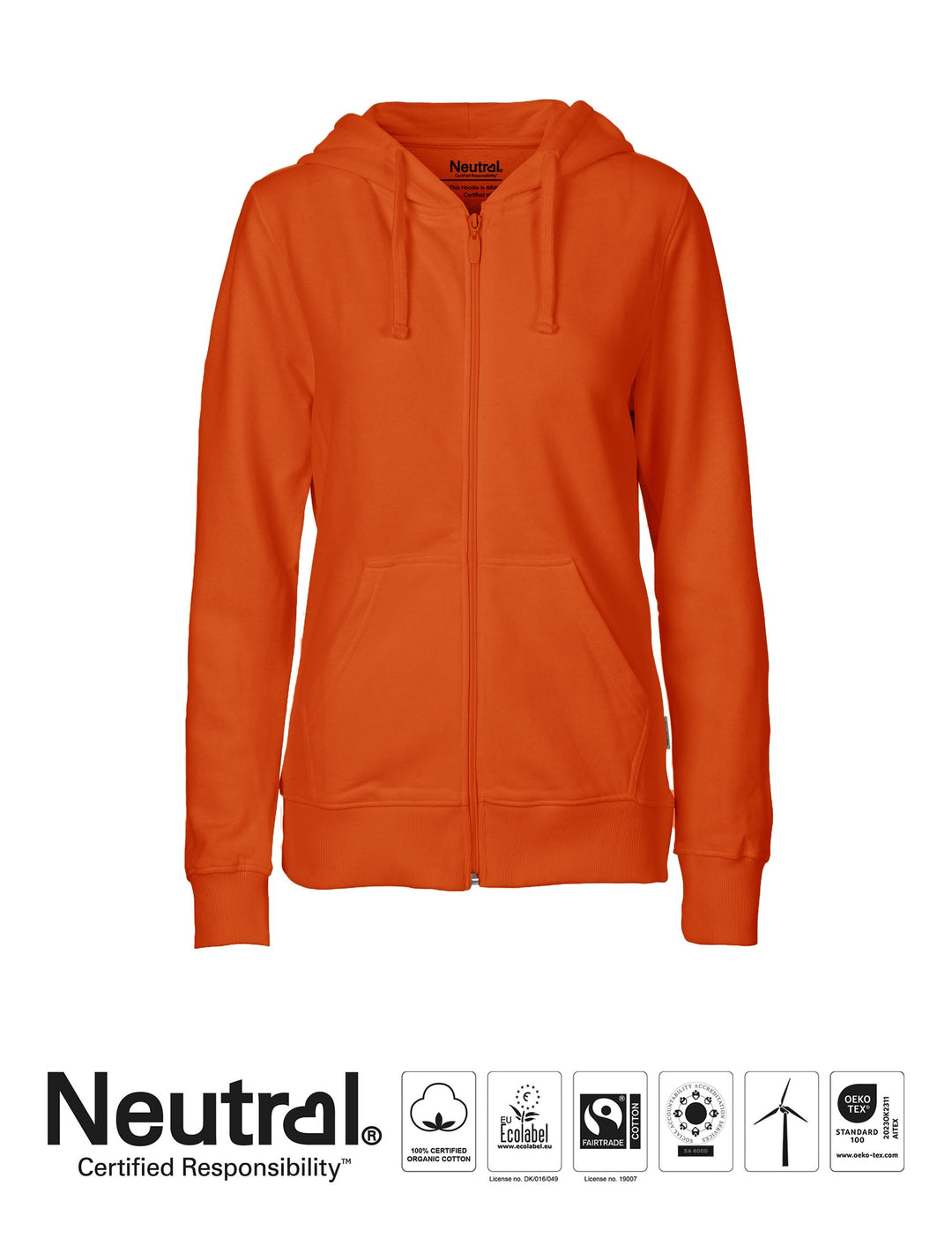 Ladies Hoodie w. Zip