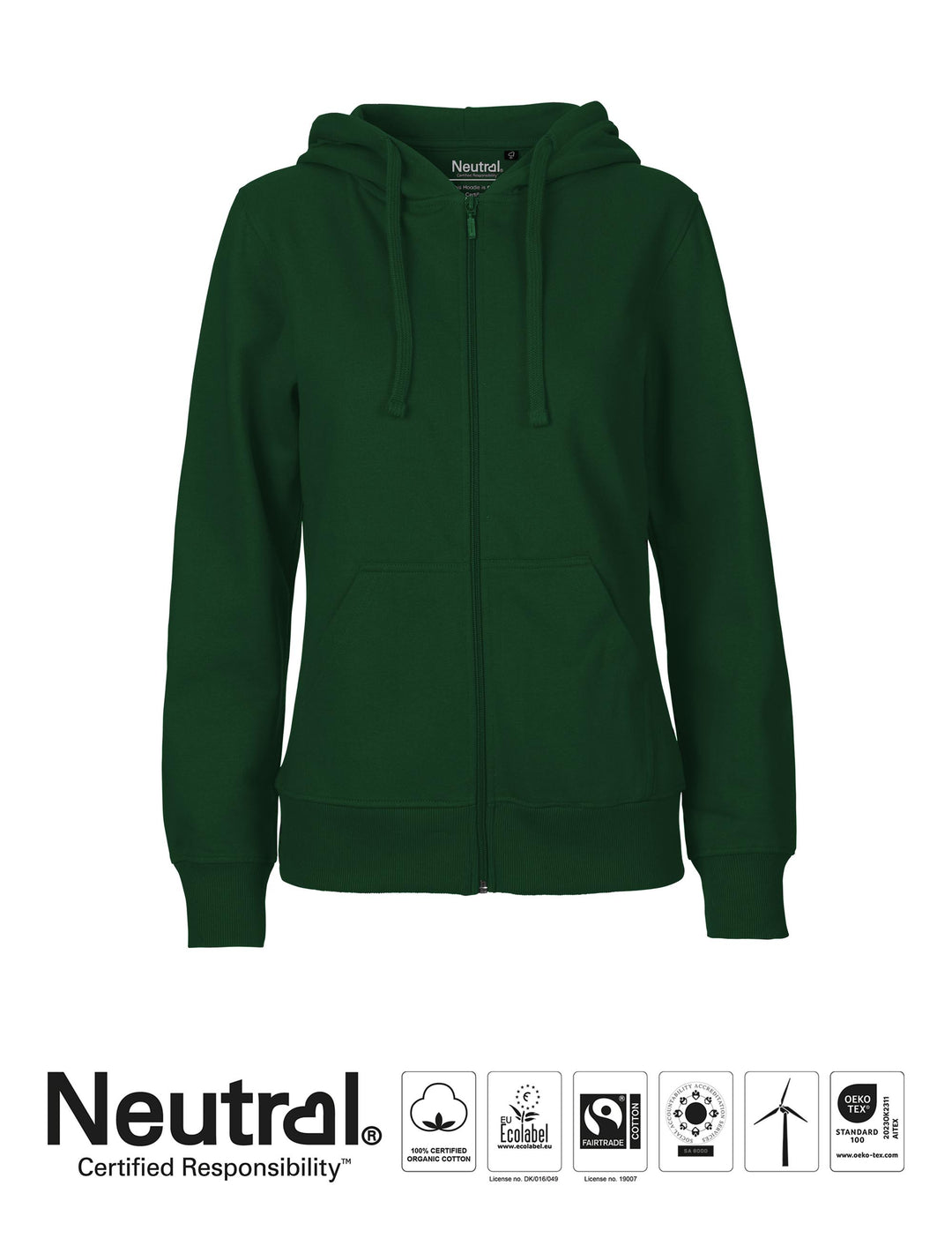 Ladies Hoodie w. Zip