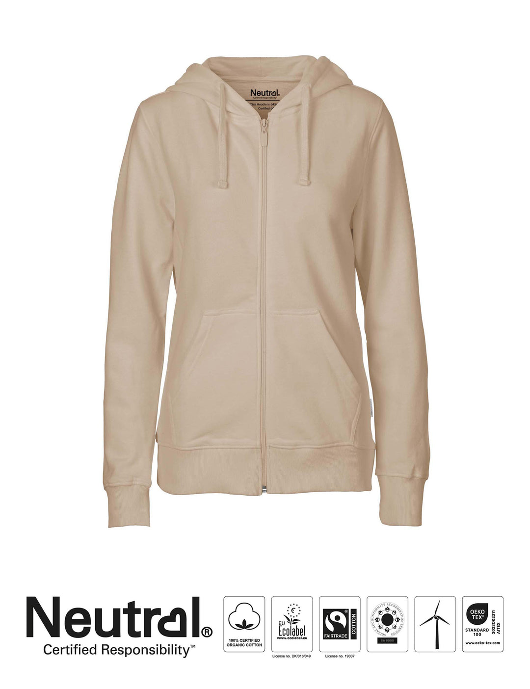 Ladies Hoodie w. Zip