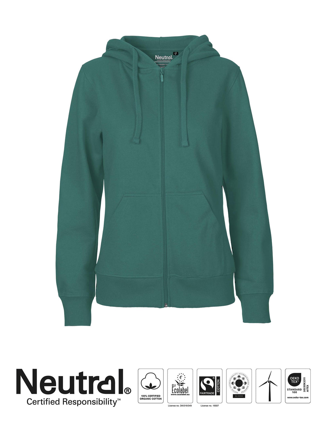 Ladies Hoodie w. Zip