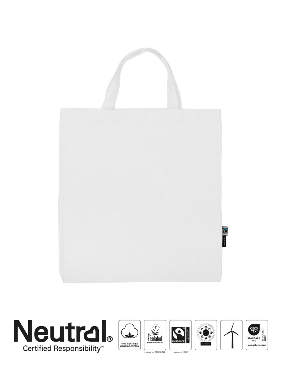 Shopping Bag w. Short Handles
