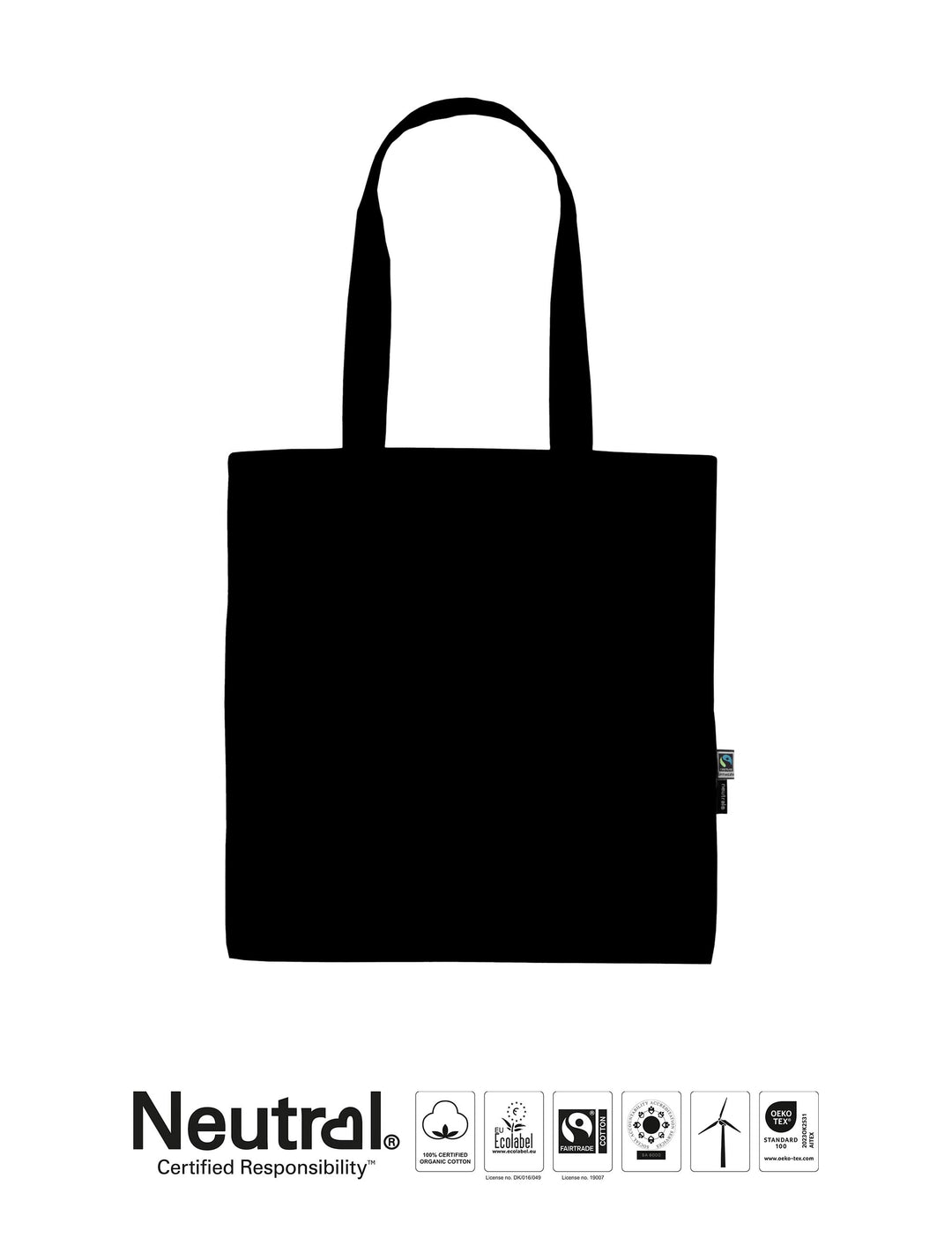 Shopping Bag w. Long Handles