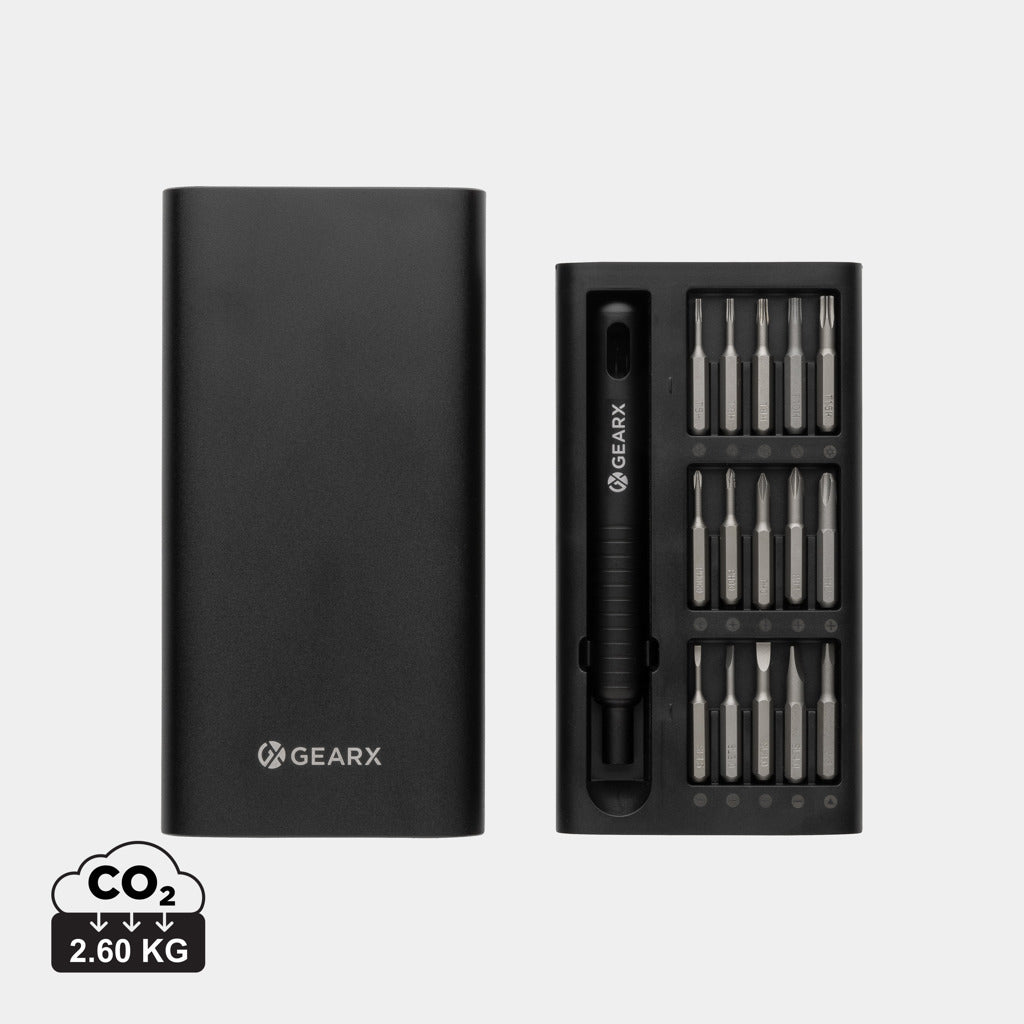 Gear X præcisions skruetrækker sæt 31 dele