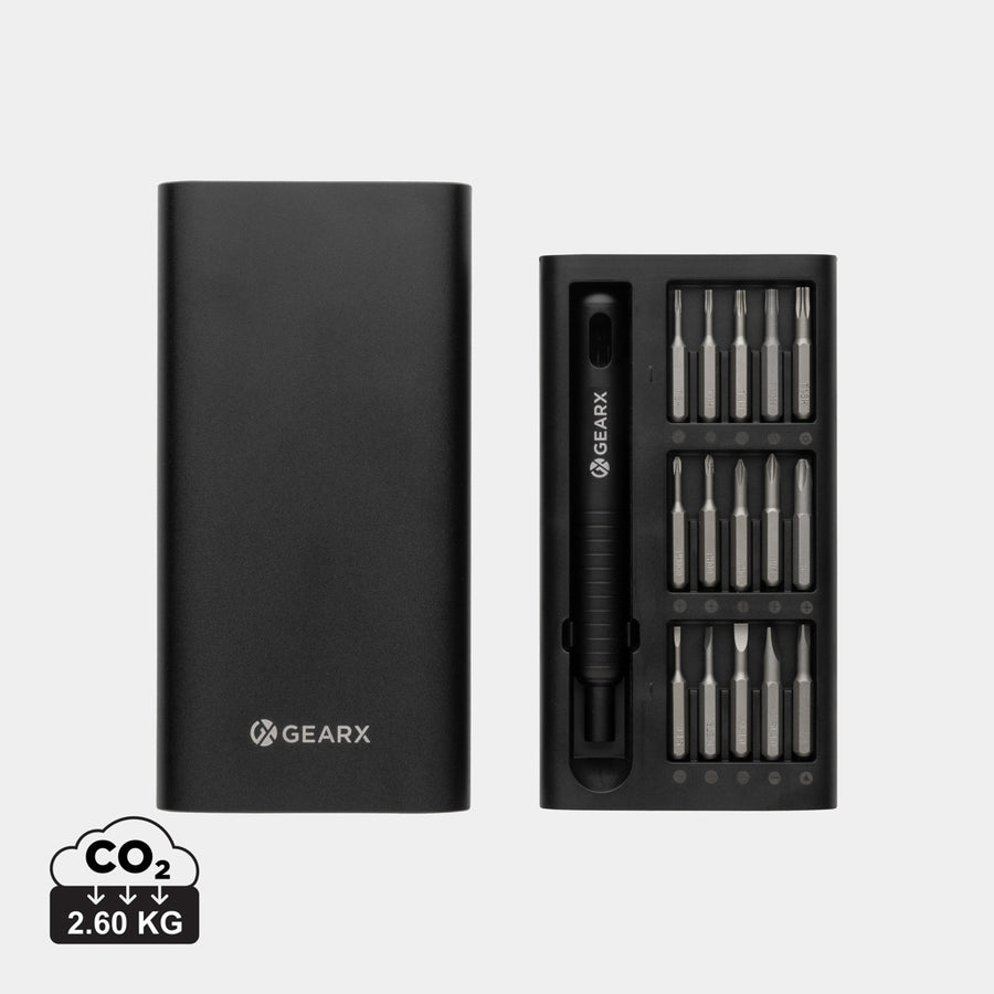 Gear X præcisions skruetrækker sæt 31 dele