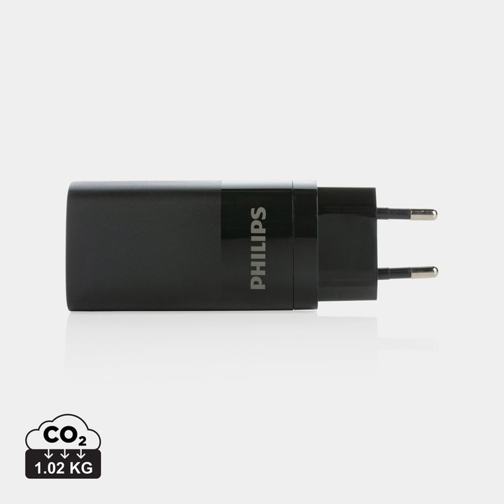 Philips 65W ultra hurtig PD 3-port USB vægoplader