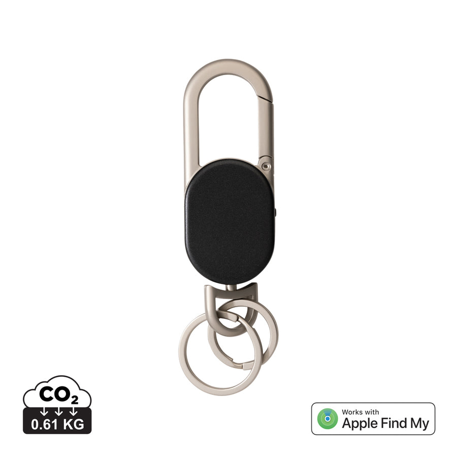 Keyfinder nøglering med global sporing og USB-C