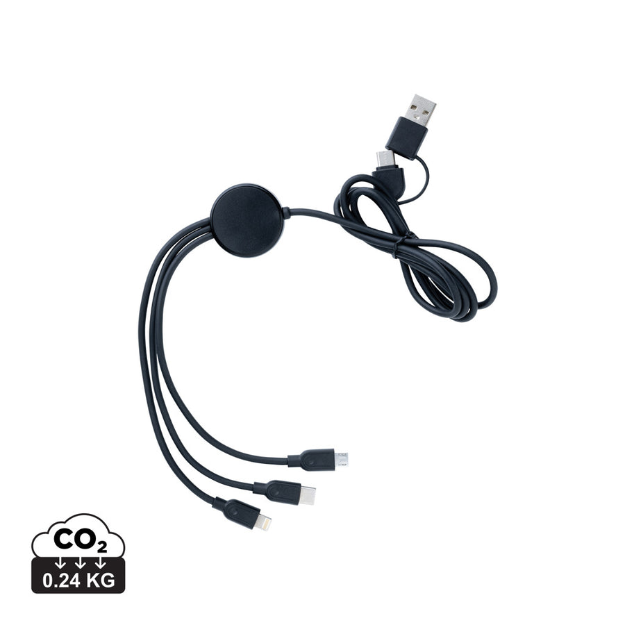 RCS-kabel i genanvendt TPE og genanvendt plast, 60W, 4-i-1