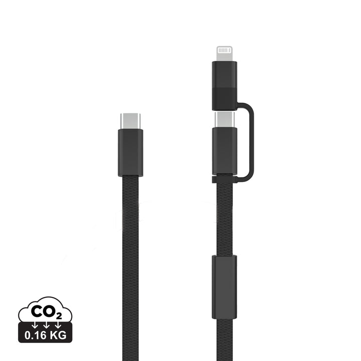 Arc RCS 60 W 120 cm 2-i-1 hurtigopladerkabel