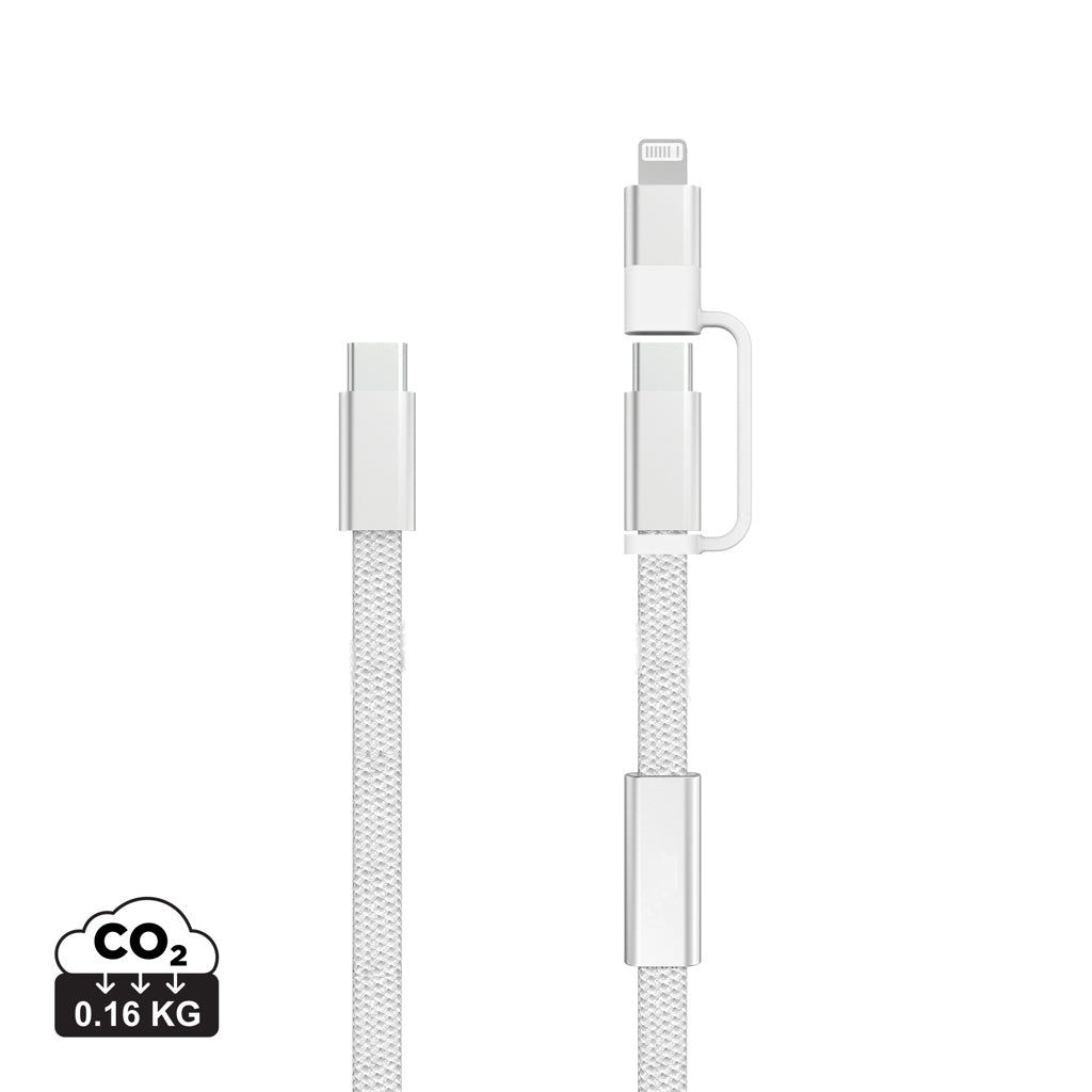 Arc RCS 60 W 120 cm 2-i-1 hurtigopladerkabel