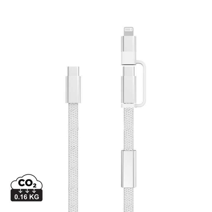 Arc RCS 60 W 120 cm 2-i-1 hurtigopladerkabel