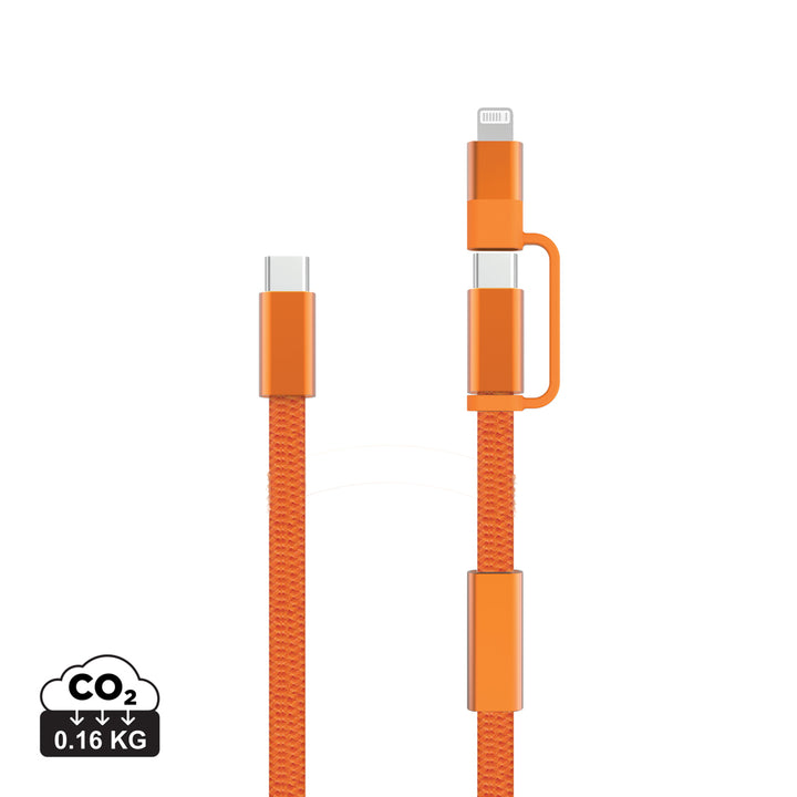 Arc RCS 60 W 120 cm 2-i-1 hurtigopladerkabel
