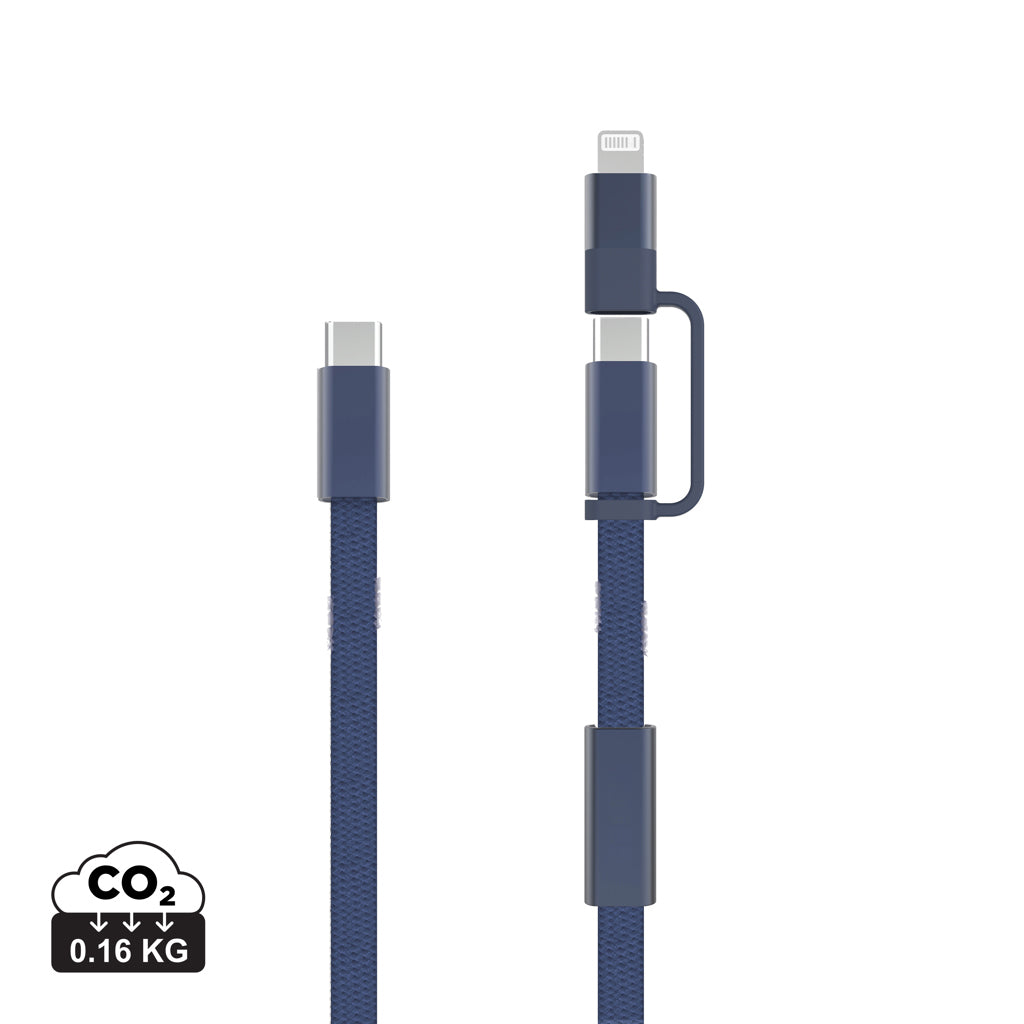 Arc RCS 60 W 120 cm 2-i-1 hurtigopladerkabel