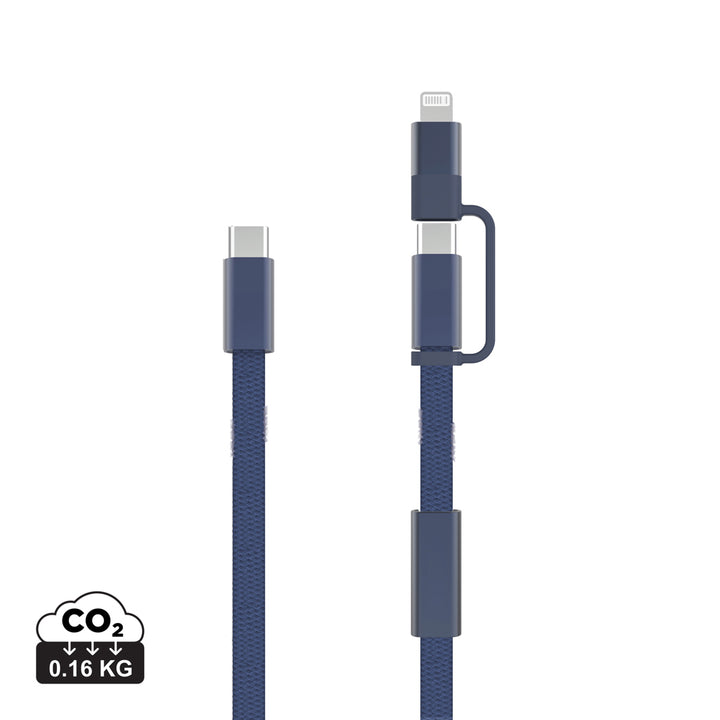 Arc RCS 60 W 120 cm 2-i-1 hurtigopladerkabel