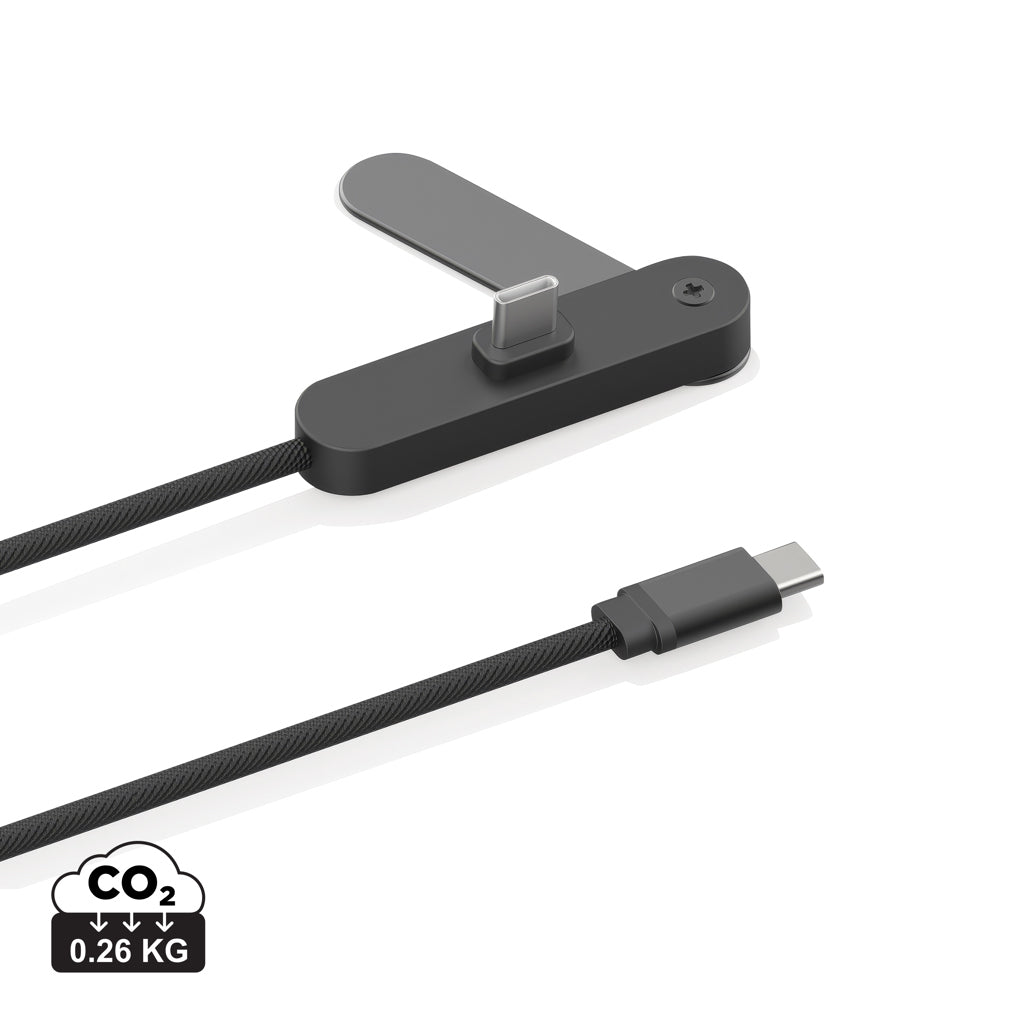 Aluvia RCS 65 W PD-kabel med justerbar telefonholder