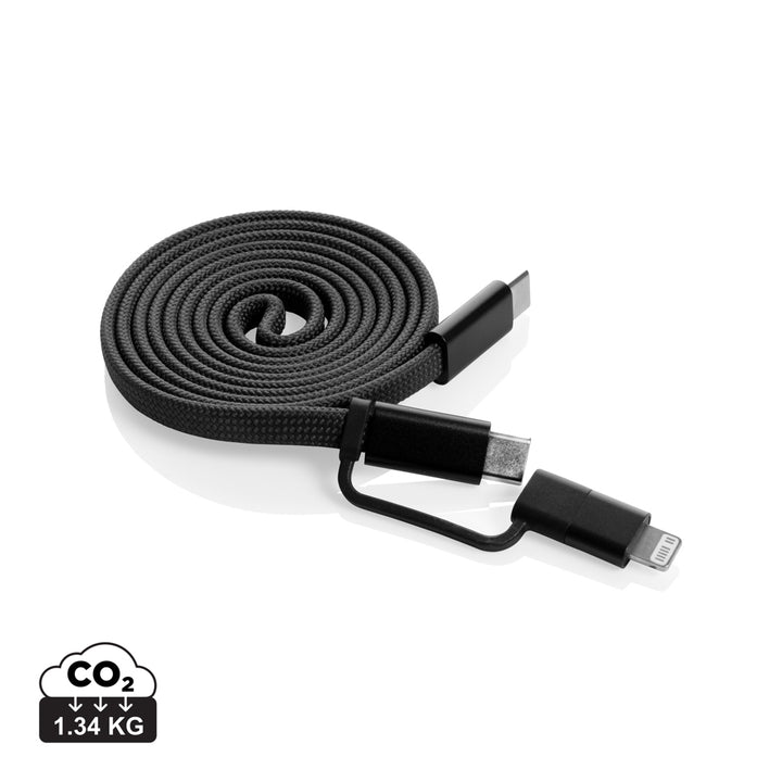 Arc RCS genanvendt ultratynd 60 W 2-i-1 magnetisk kabel