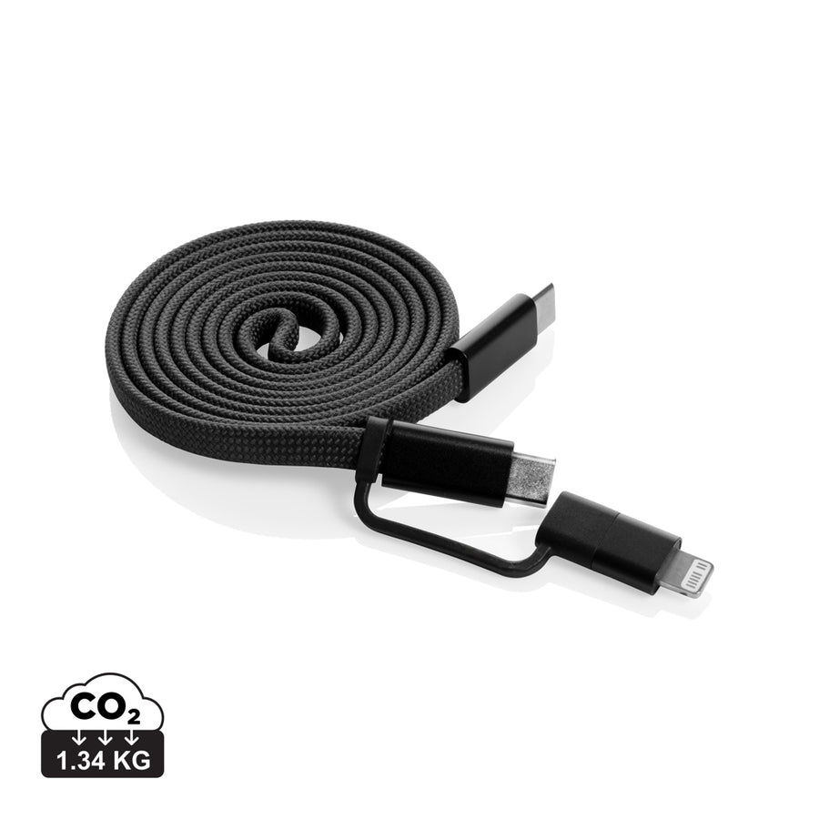 Arc RCS genanvendt ultratynd 60 W 2-i-1 magnetisk kabel