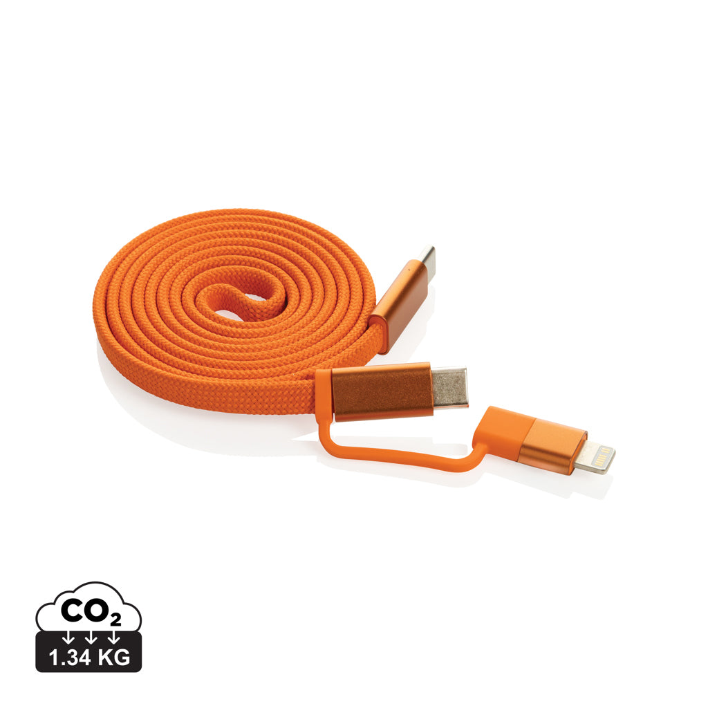 Arc RCS genanvendt ultratynd 60 W 2-i-1 magnetisk kabel
