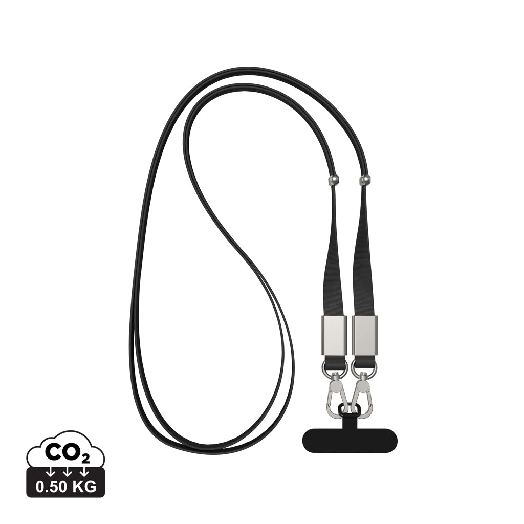 Nivo RCS genanvendt PET Crossbody lanyard