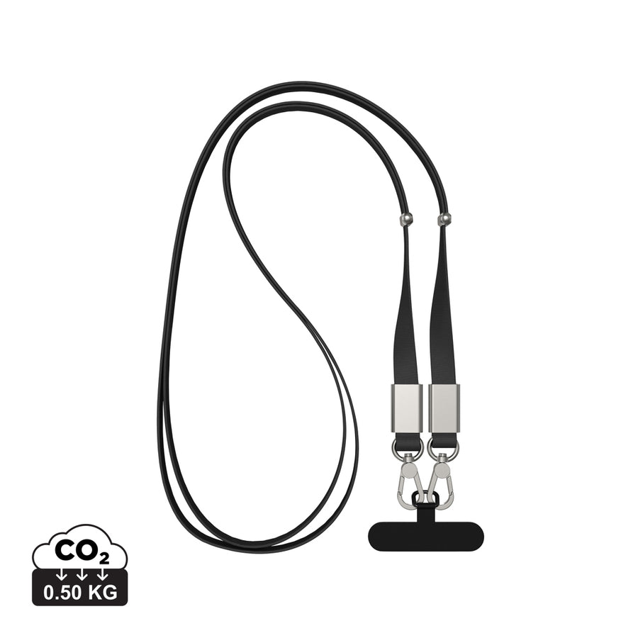 Nivo RCS genanvendt PET Crossbody lanyard