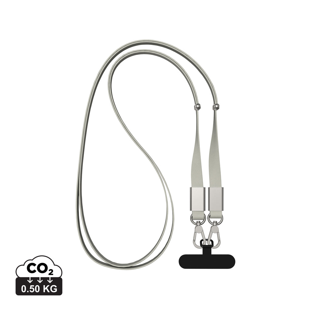 Nivo RCS genanvendt PET Crossbody lanyard