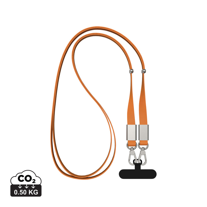 Nivo RCS genanvendt PET Crossbody lanyard