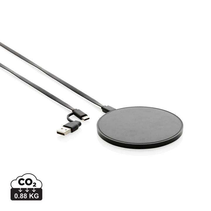10W trådløs oplader i RCS genanvendt plast