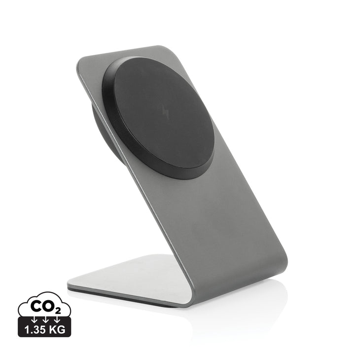 Terra aluminium 15W magnetisk trådløs telefonholder