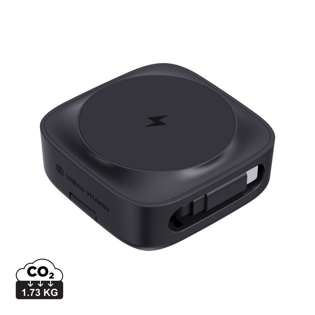 Urban Vitamin Goleta 2-i-1 15W magnetisk trådløs oplader
