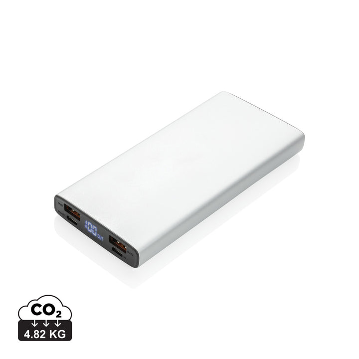 Aluminium PD powerbank 18W 10.000 mAh