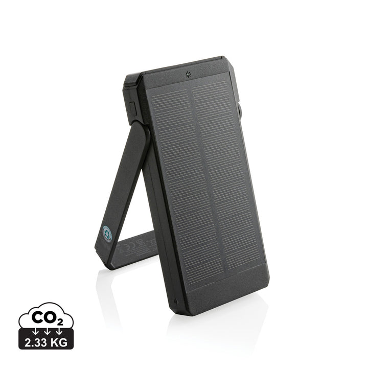 Skywave solar powerbank 10.000 mAh i RCS genanvendt plast