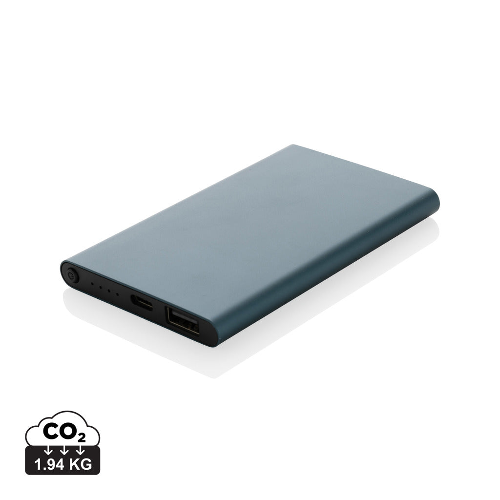 RCS genanvendt plast/aluminium 4000 mAh powerbank med type C