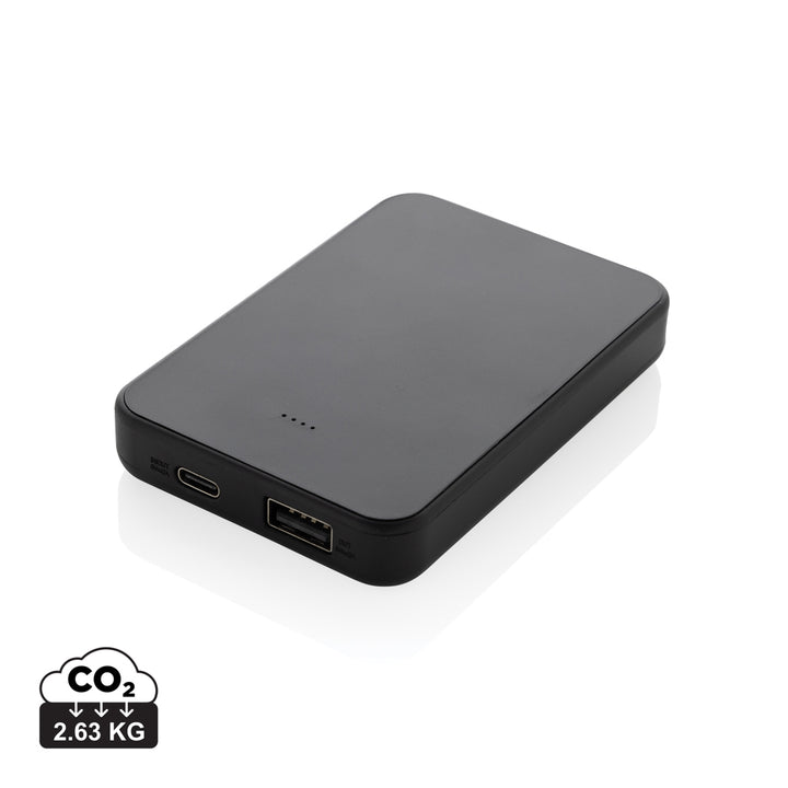 Boostcore RCS powerbank i genanvendt plast 5.000 mAh med USB