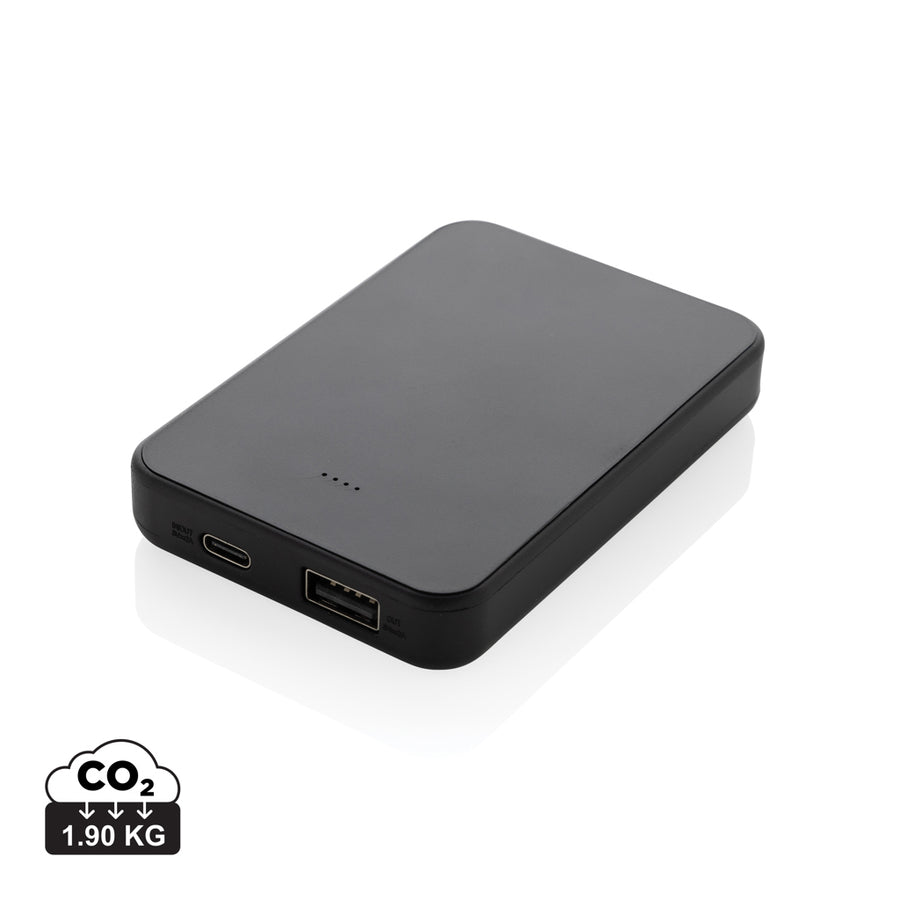 Boostcore RCS powerbank i genanvendt plast 5.000 mAh