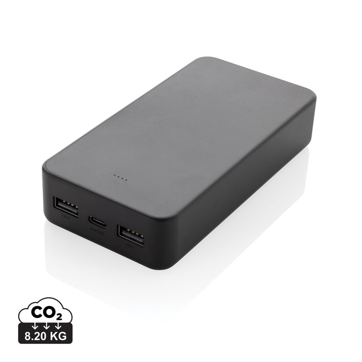 Boostcore RCS powerbank i genanvendt plast 20.000 mAh