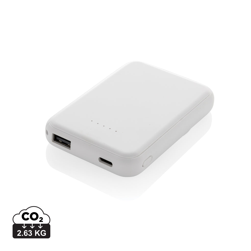 Stellar RCS genanvendt plast 5000 mAh 5W magnetisk powerbank