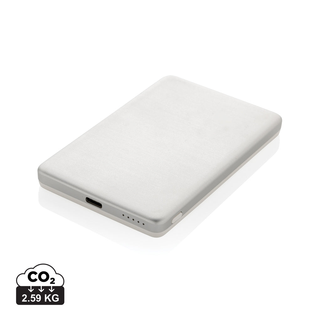 Orion RCS genanvendt aluminium 5000 mAh 5W magnet powerbank