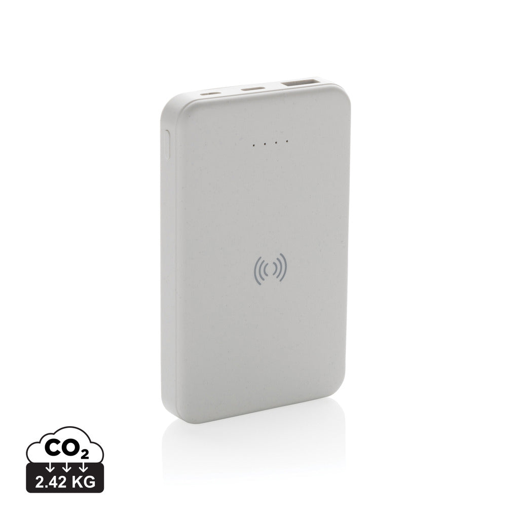 RCS genanvendt plastik wireless powerbank 5.000 mAh 5W