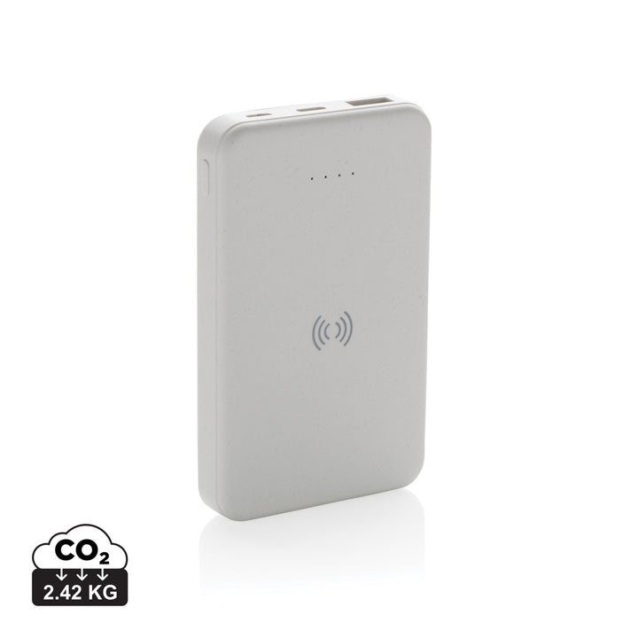 RCS genanvendt plastik wireless powerbank 5.000 mAh 5W
