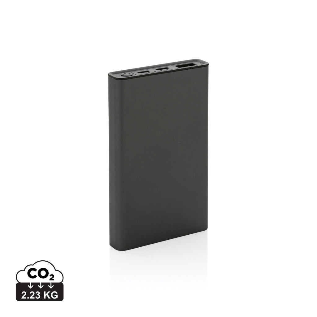 Terra RCS powerbank i genbrugsaluminium 5.000 mAh