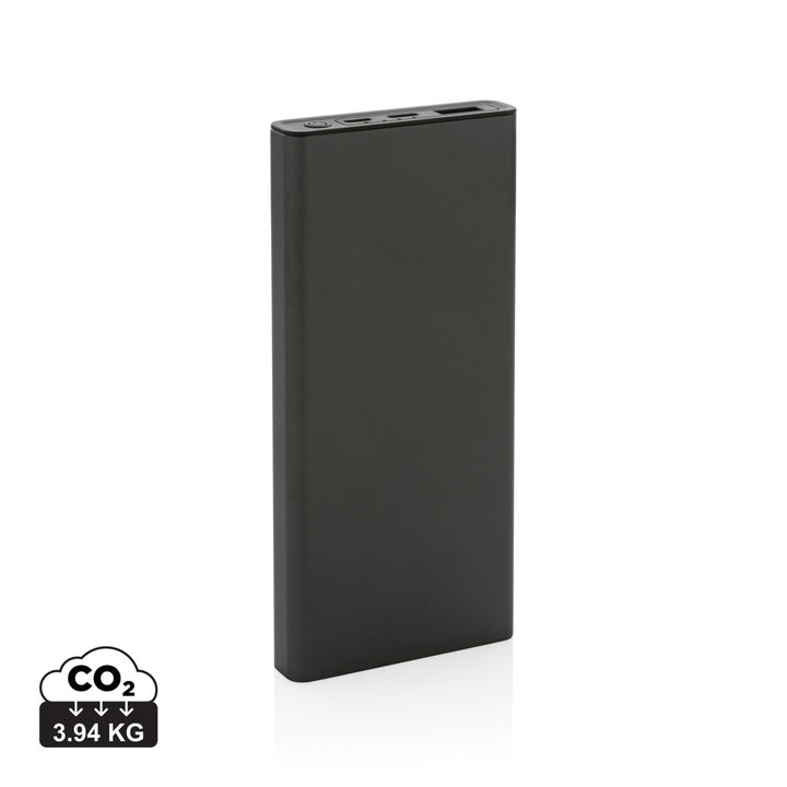 Terra RCS 18W powerbank 10.000 mAh i genanvendt aluminium