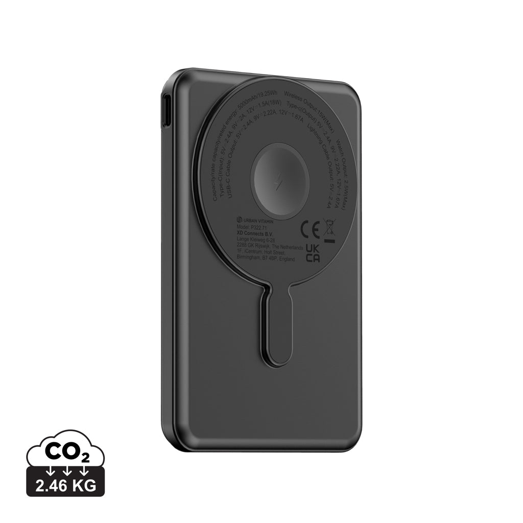 Urban Vitamin Redwood 5 i1 5.000 mAh 20 W PD magnetisk power