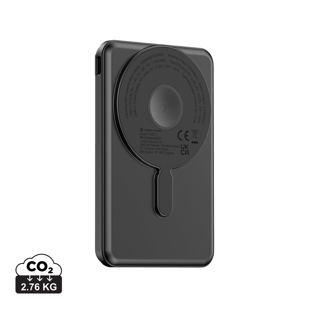 Urban Vitamin Redwood 5-i-1 5.000 mAh 20W PD magnetisk power