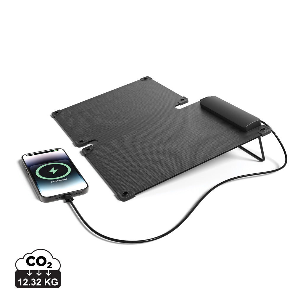 Solarpulse bærbart 10W solpanel i rplastic