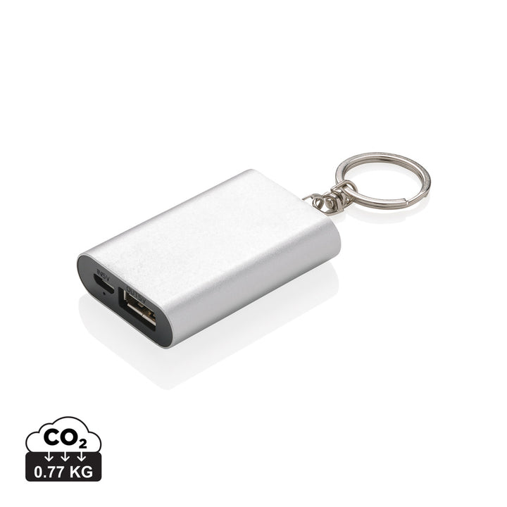 1.000 mAh powerbank med nøglering