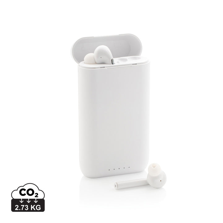 Liberty TWS øretelefoner med 5.000 mAh powerbank